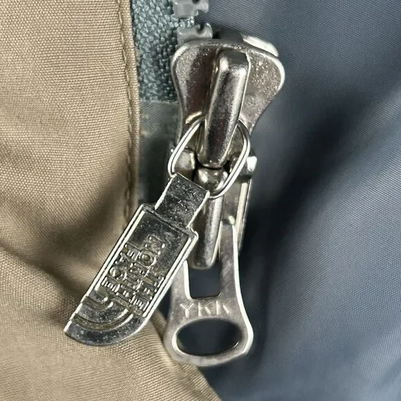 THE NORTH FACE Vintage SIERRA Goose Down Puffer Jacket Mens Sz M Beige NO HOOD - Picture 6 of 14